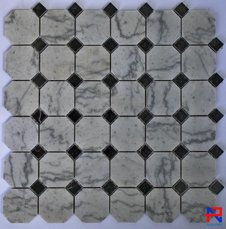 Đá Mosaic Tự Nhiên Chíp 48x48mm DMNP191