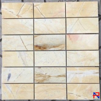 Đá Mosaic Tự Nhiên Chíp 48x96mm DMNP182