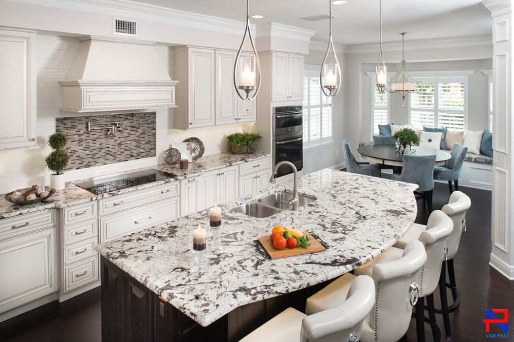 Đá Granite Splendor White G011