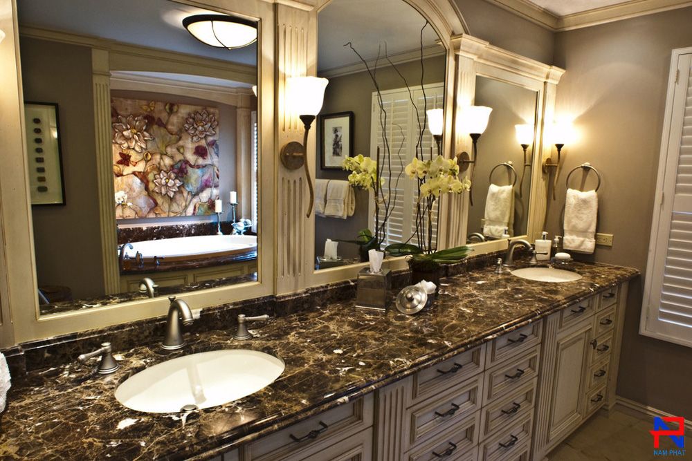 Đá Marble Dark Emparador M010