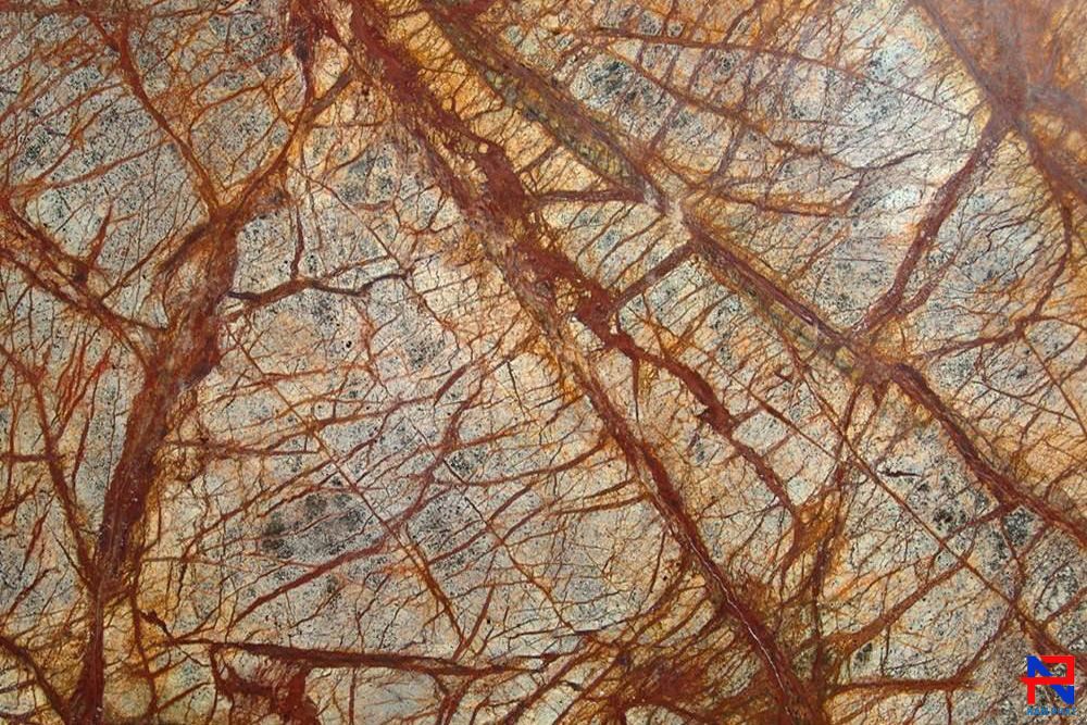 Đá Tự Nhiên Marble Rain Forest Brown M018