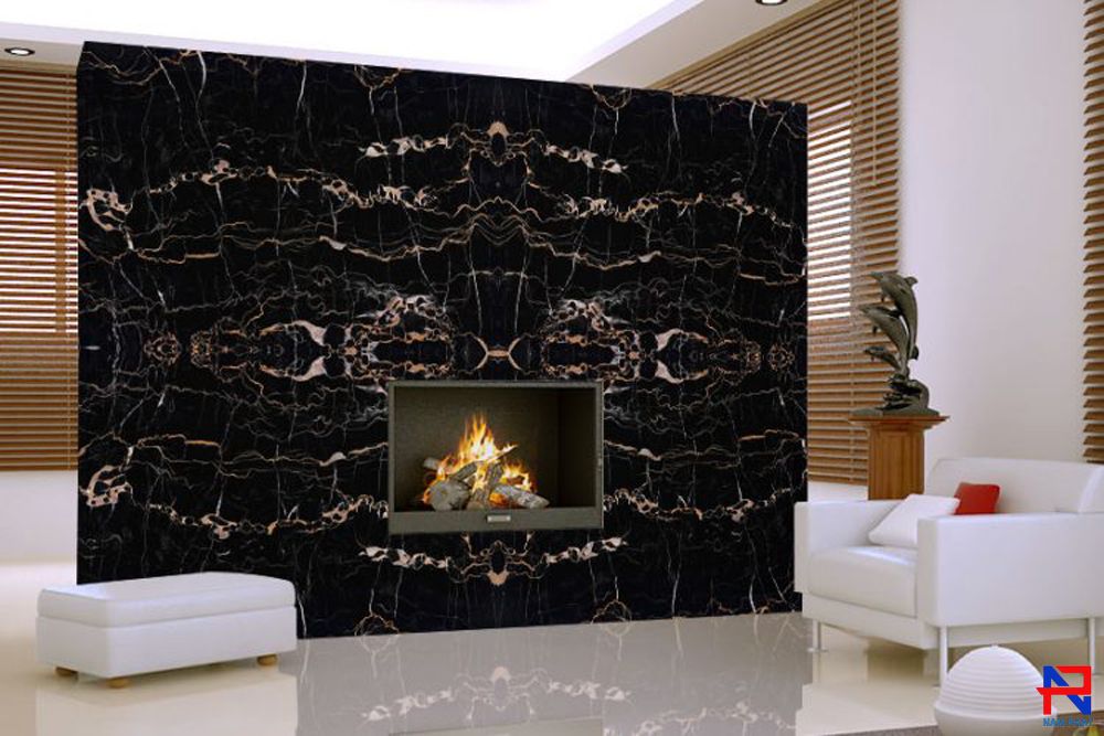 Đá Tự Nhiên Marble Portoro Gold M021