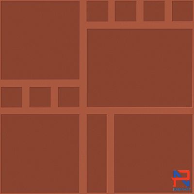 Gạch Đỏ Lát Sân Hạ Long Tráng Men 40x40cm NPHL08