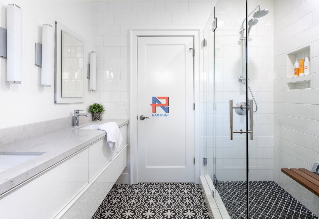 Lựa chọn gạch bông men cho phòng tắm và nhà vệ sinh như thế nào?