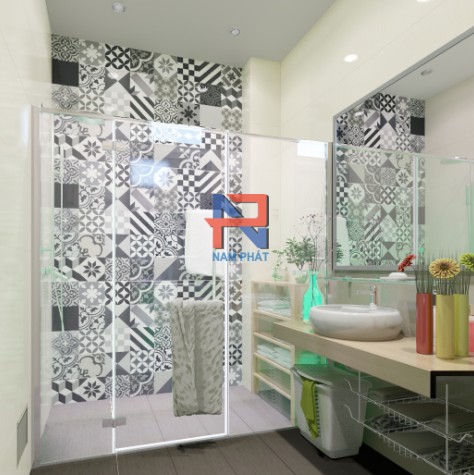 Gạch Ốp Nhà Tắm Đẹp PTT30