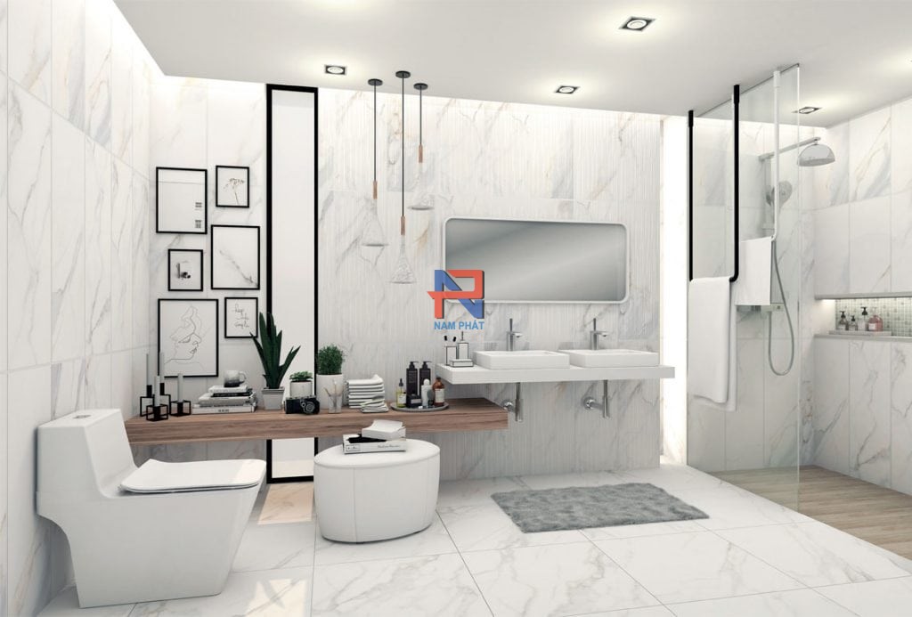 Gạch Nhà Tắm Đẹp 30x60cm PT30