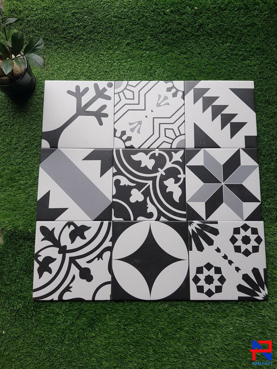 gạch bông men - phiên bản hiện đại của gạch bông cổ điển