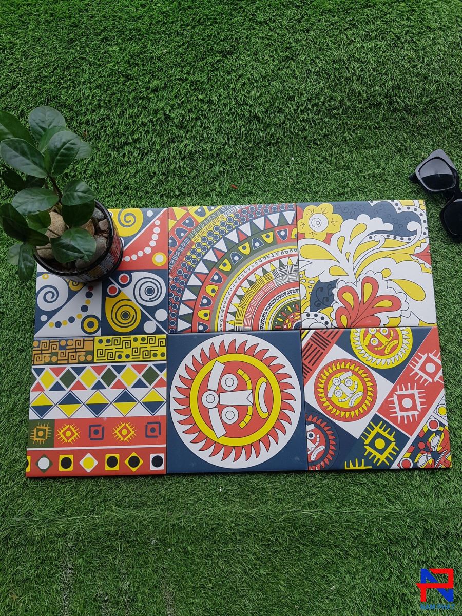 gạch bông men - phiên bản hiện đại của gạch bông cổ điển