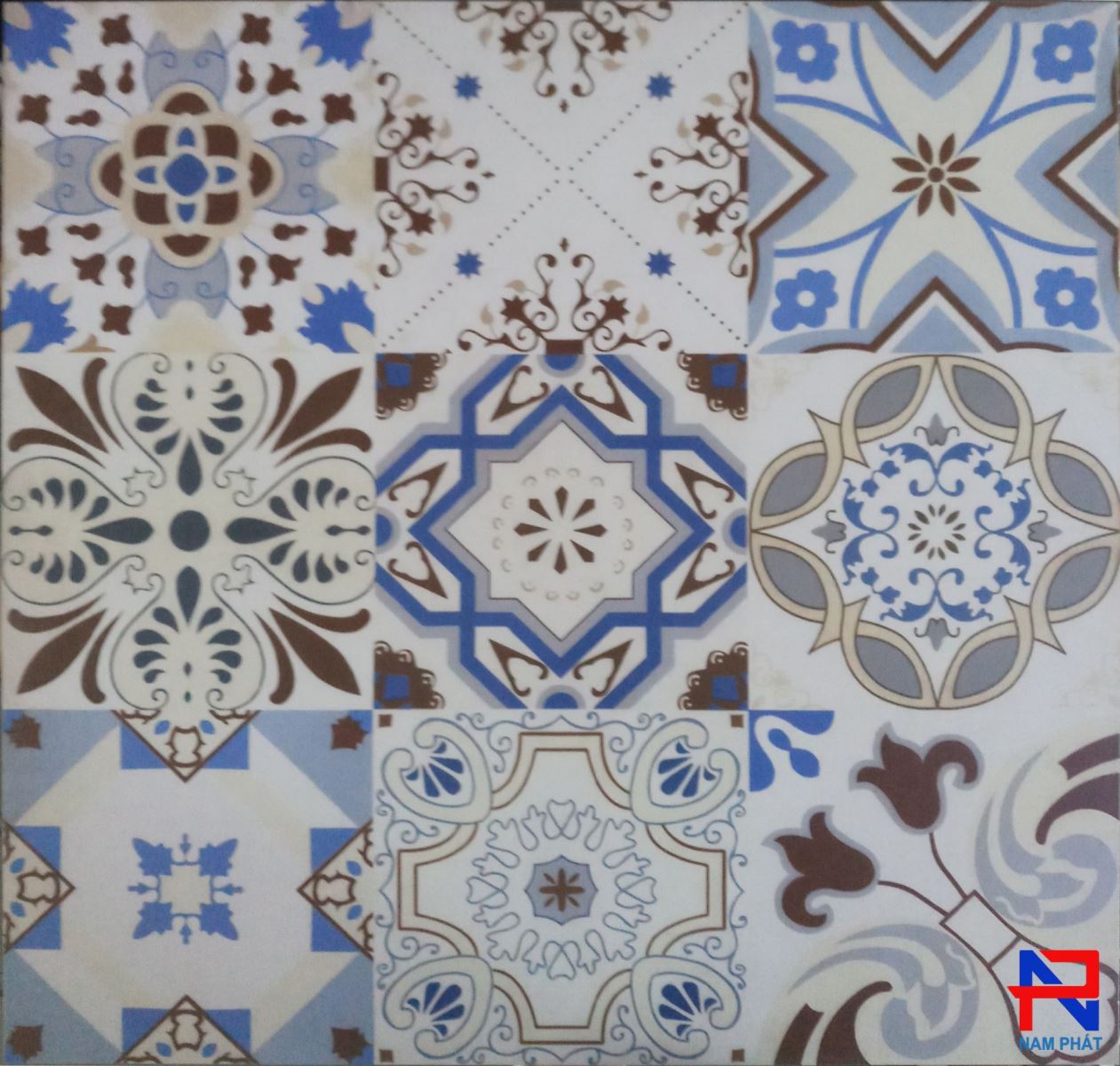 gạch bông men 60x60