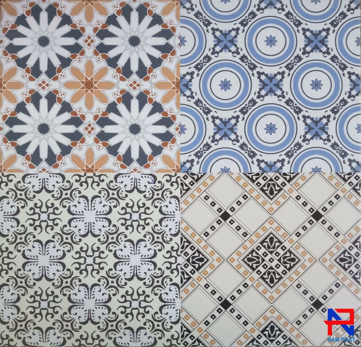 gạch bông men 60x60