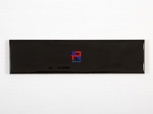Gạch Thẻ Ceramic 75x300 mm Khuôn Đen Bóng 