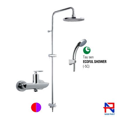 Vòi Sen Cây Nóng Lạnh Inax NP41S-5C