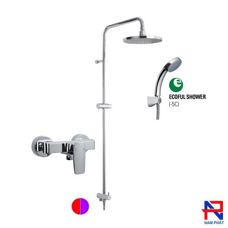 Vòi Sen Cây Nóng Lạnh Inax NP50S-5C