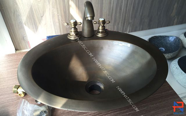 Lavabo Bằng Đồng Thau NPLD009