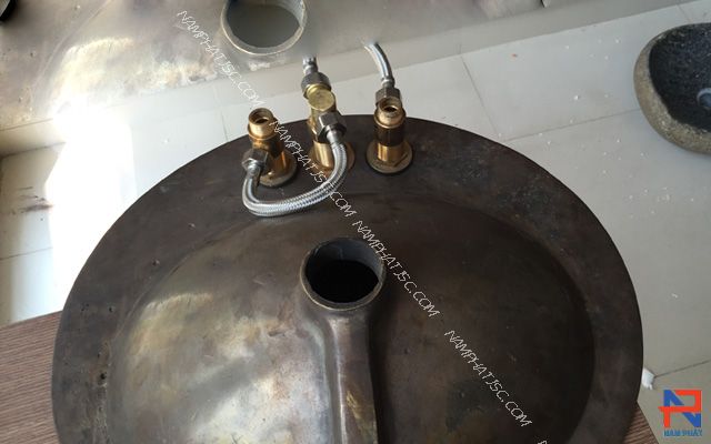 Lavabo Bằng Đồng Thau NPLD008
