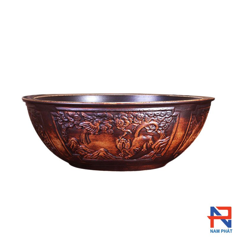 Chậu Sứ Mỹ Thuật NPSM002