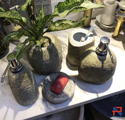 Bộ phụ kiện đá tự nhiên cho phòng tắm