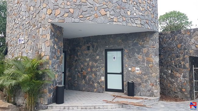 Đá đa sắc lai châu ốp nội thất