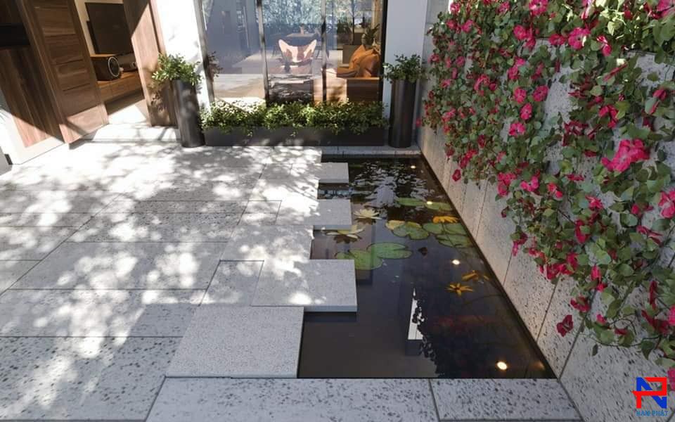 Đá Ong Lát Sàn – Đá Ong Xám Lát Sân Vườn