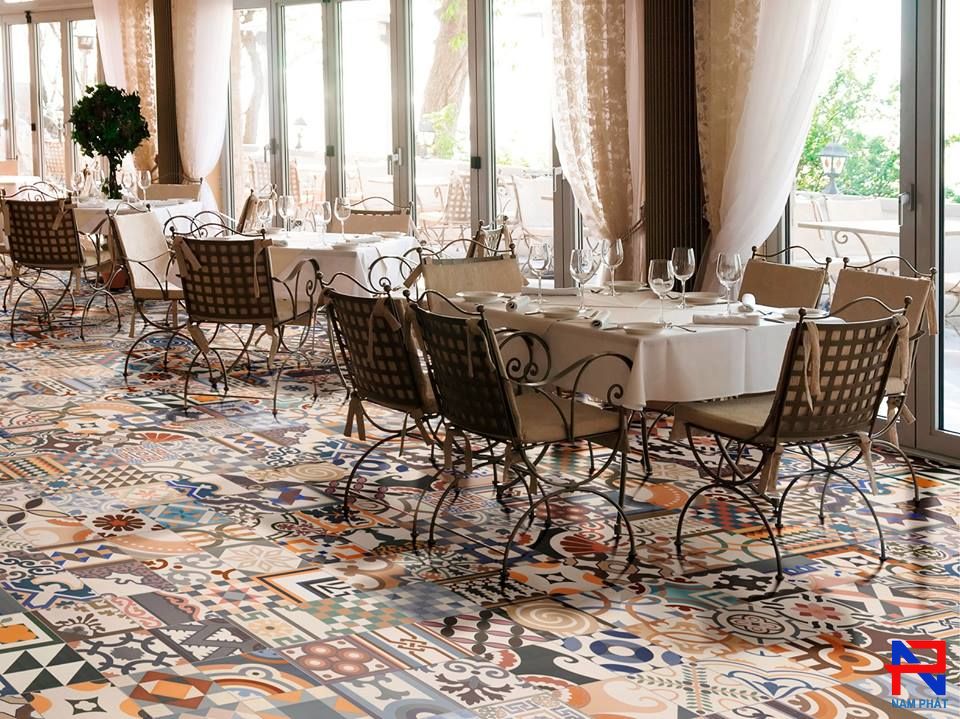 gạch bông men - phiên bản hiện đại của gạch bông cổ điển