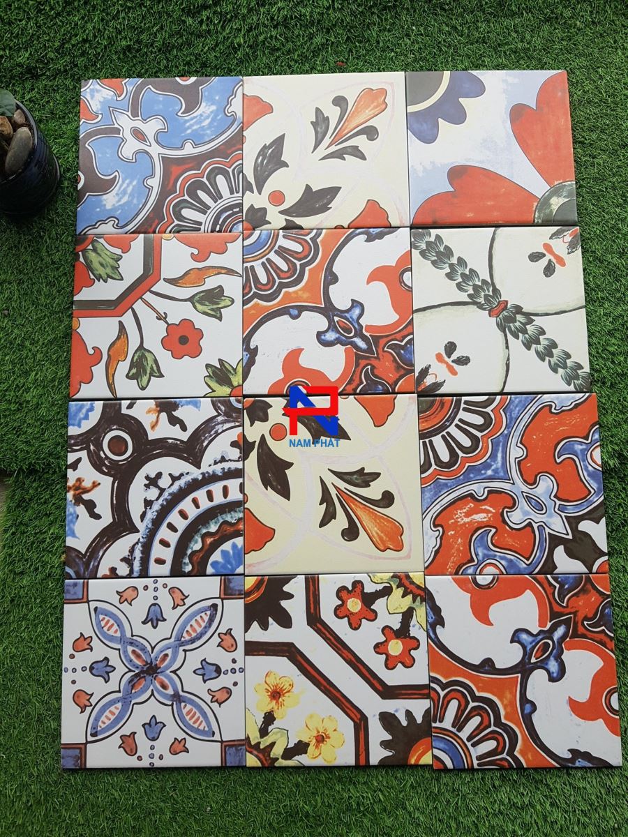 30 Mẫu Gạch Bông Men Mới Nhất - Đẹp Nhất - Độc Lạ Nhất