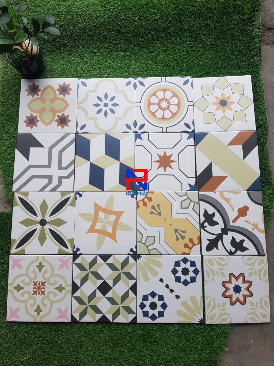 30 Mẫu Gạch Bông Men Mới Nhất - Đẹp Nhất - Độc Lạ Nhất