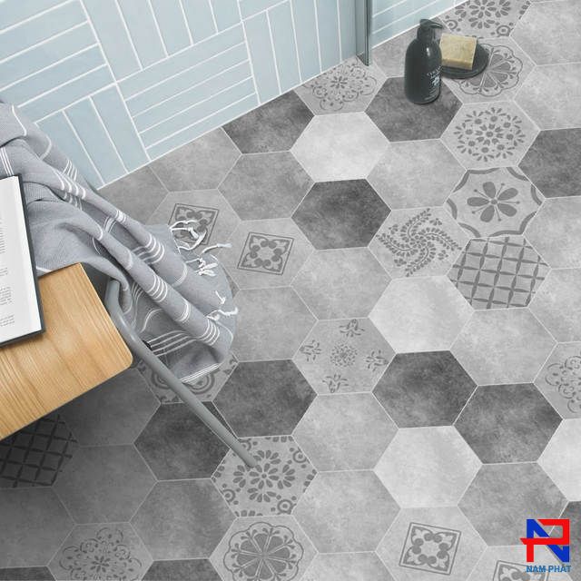 ​GẠCH BÔNG LỤC GIÁC LÁT NỀN – ĐIỂM NHẤN CHO KHÔNG GIAN THÊM MỚI MẺ