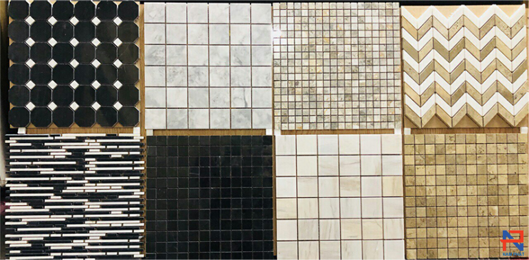 Gạch mosaic đá Mable