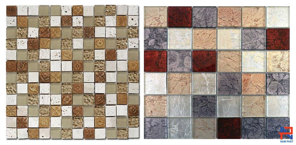 gạch mosaic men