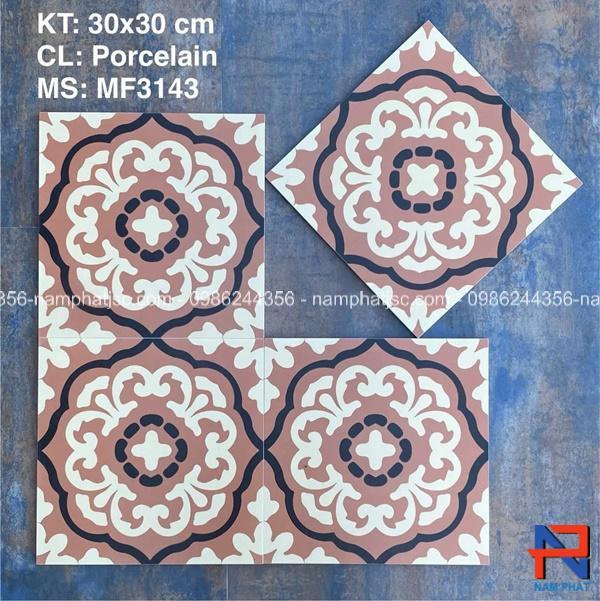  Gạch bông 30x30 cm nhập khẩu cao cấp NPMF3143