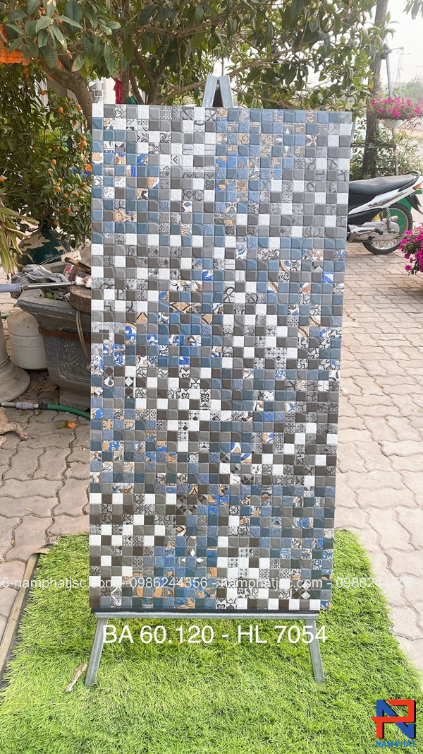 Gạch Ấn Độ nhập khẩu 600x1200 mm mã NPHL7054