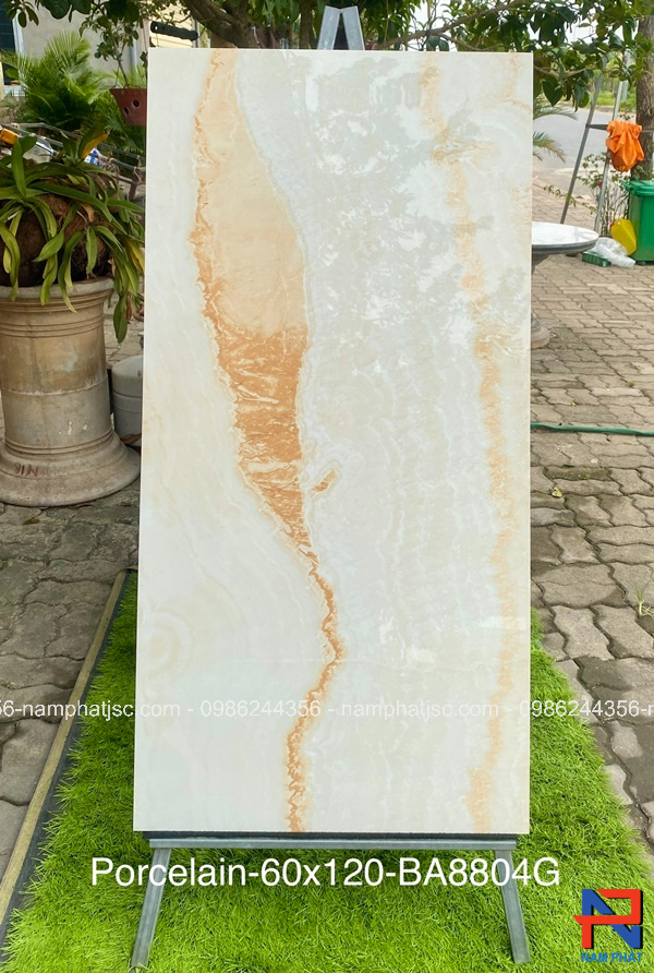 Gạch Ấn Độ nhập khẩu 600x1200 mm mã NPBA8804G