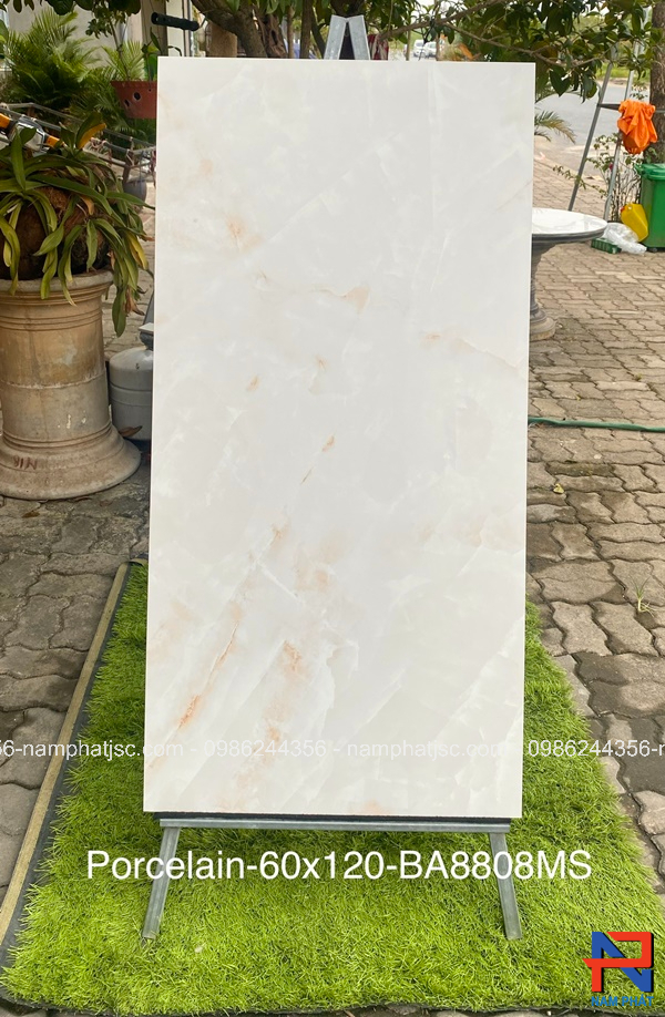 Gạch Ấn Độ nhập khẩu 600x1200 mm mã NPBA8808MS