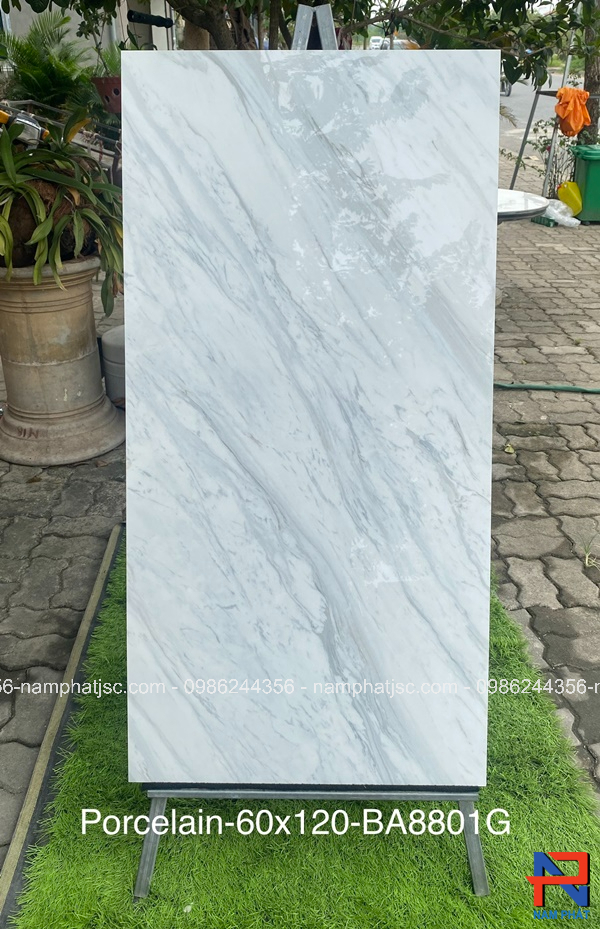 Gạch Ấn Độ nhập khẩu 600x1200 mm mã NPBA8801G