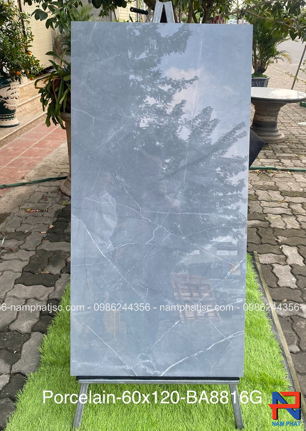 Gạch Ấn Độ nhập khẩu 600x1200 mm mã NPBA8816G