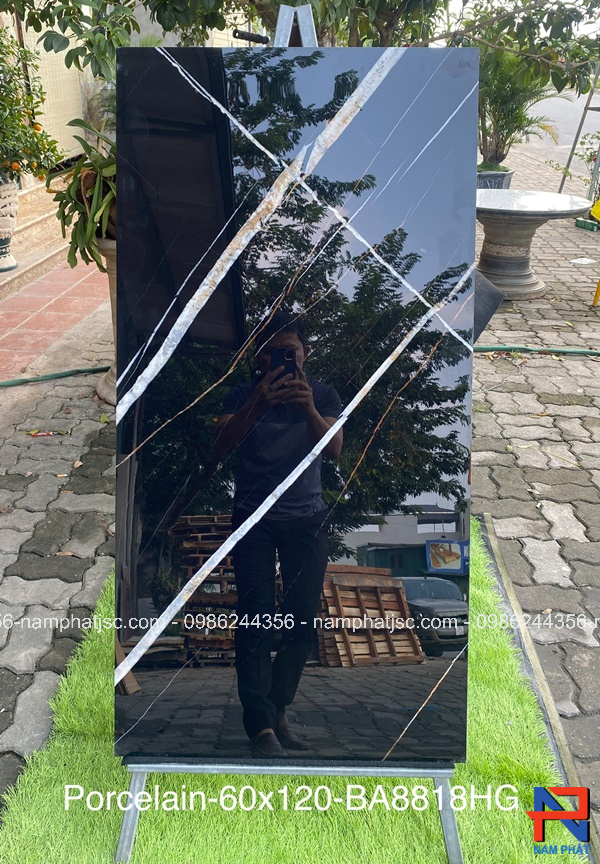 Gạch Ấn Độ nhập khẩu 600x1200 mm mã NPBA8818HG